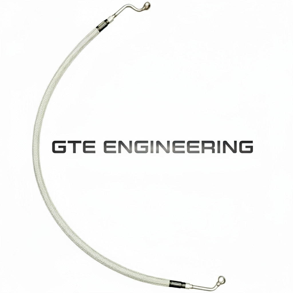 Lamborghini Gallardo E-Gear hydraulic hose with banjo fitting